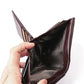 Men's Leather Vintage Short Double Zipper Large Men's Wallets