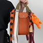 Color Dragon Boat Ribbon Block Waterproof Handbags