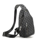 Men's Retro Fashion Light Luxury High-grade Checkerboard Men's Chest Bags