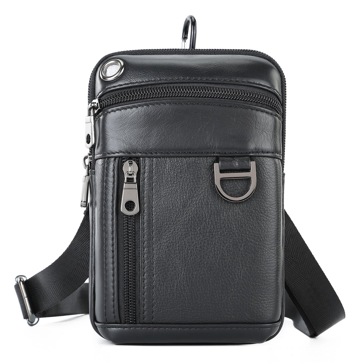 Men's Unique First Layer Cowhide Waterproof Men's Waist Packs