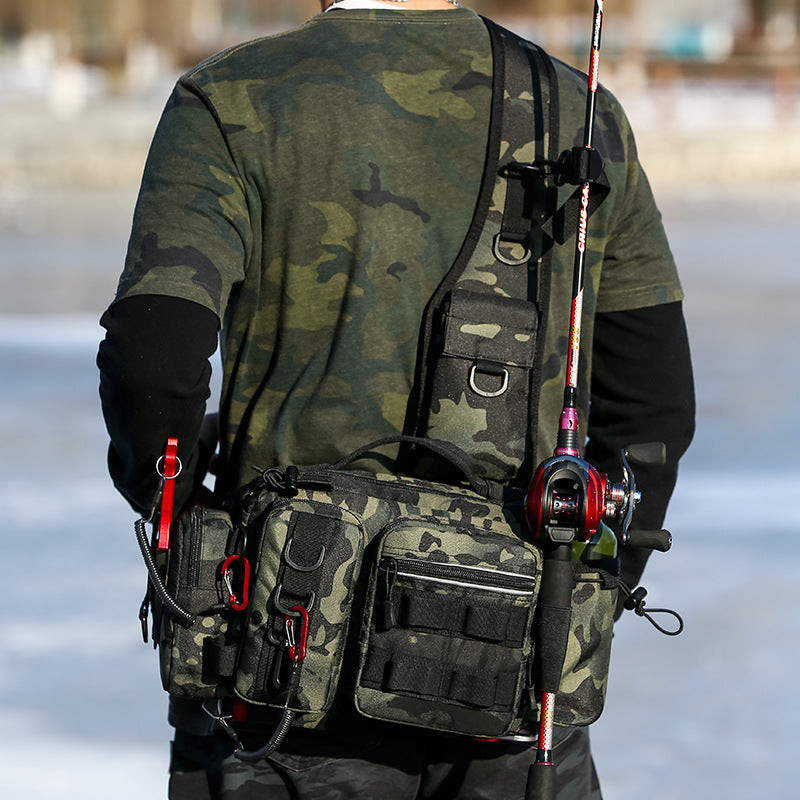 Men's Lure Large Fishing Single Capacity Storage Tactical Bags