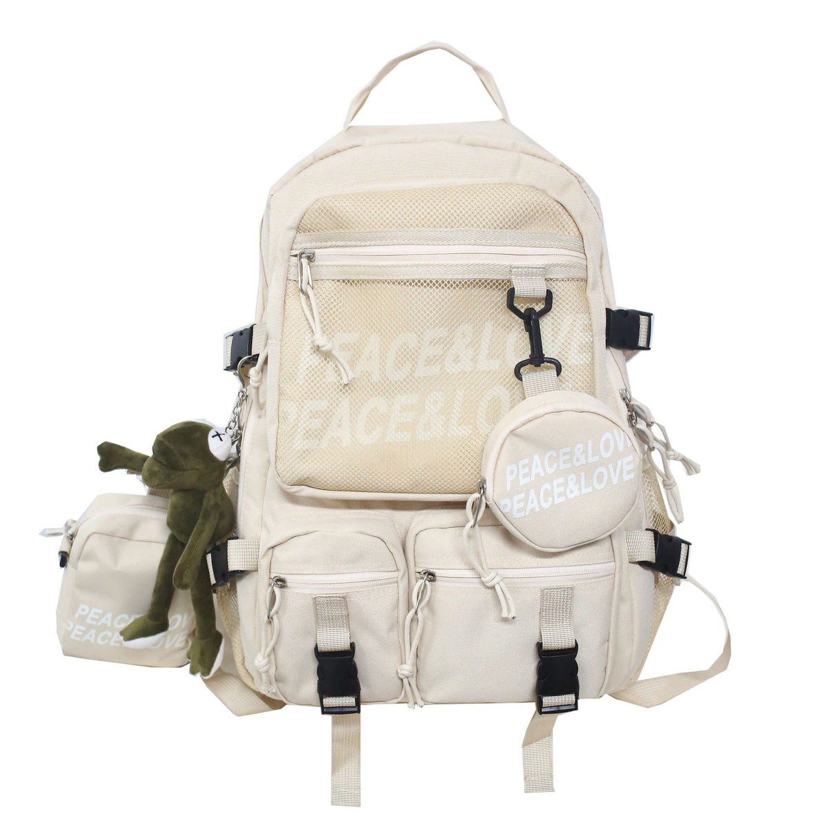 Large Capacity College Female Korean High Middle School Students' Schoolbags