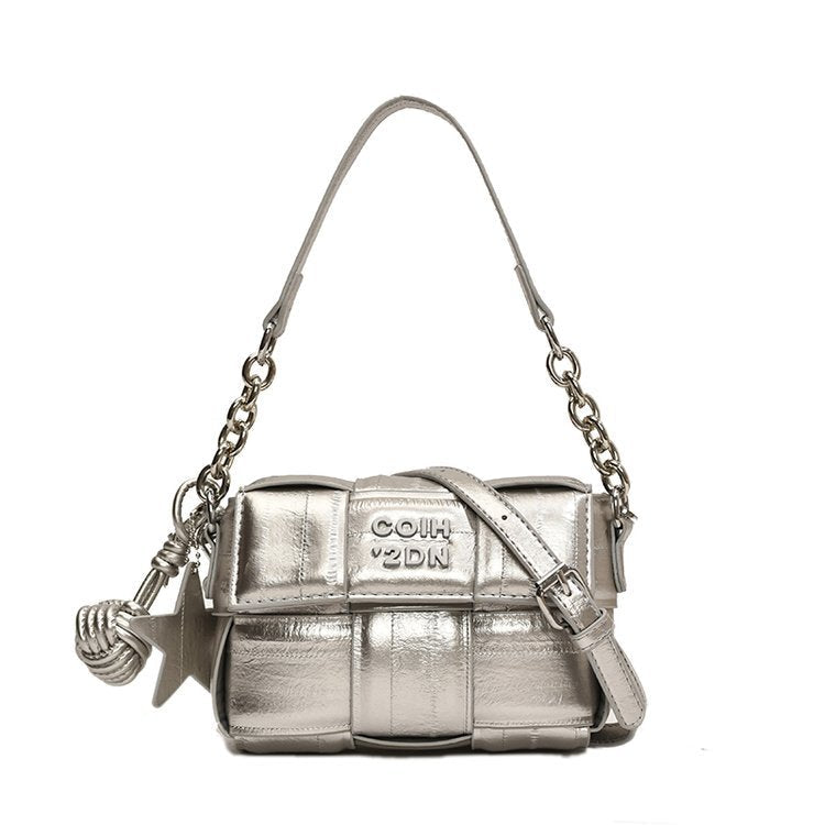 Women's Fresh Elegant Fashion Woven Western Style Solid Bags