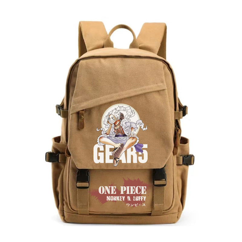 Men's Piece Cartoon Dragon Ball Totoro Joint Middle School Students' Schoolbags