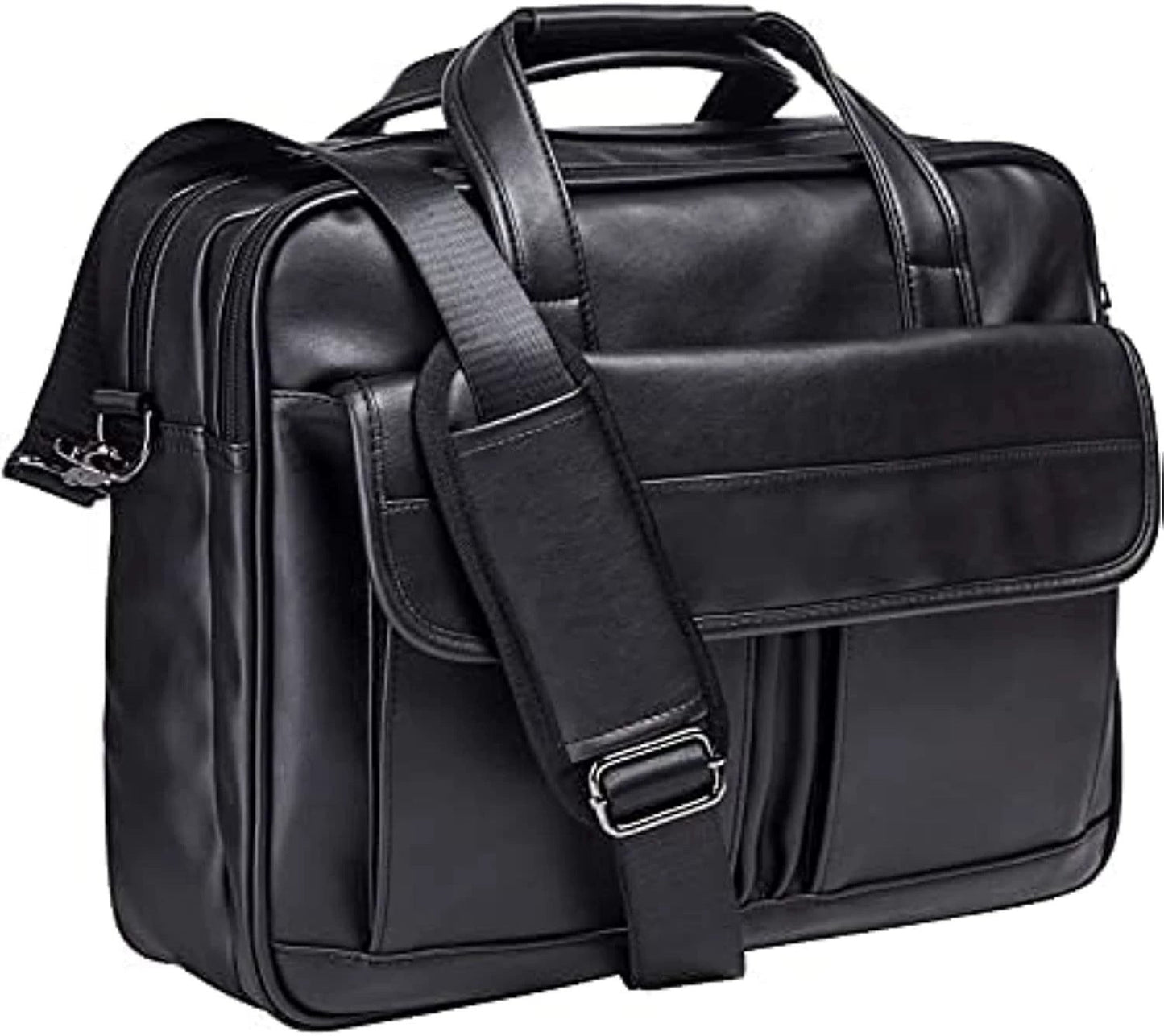Bolsos de Negocios de Cuero Creativos para Portátil de Pulgadas para Hombre