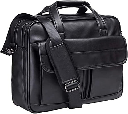 Bolsos de Negocios de Cuero Creativos para Portátil de Pulgadas para Hombre