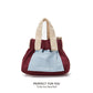 Singapore Design Dopamine Color Matching Canvas Crossbody Bags