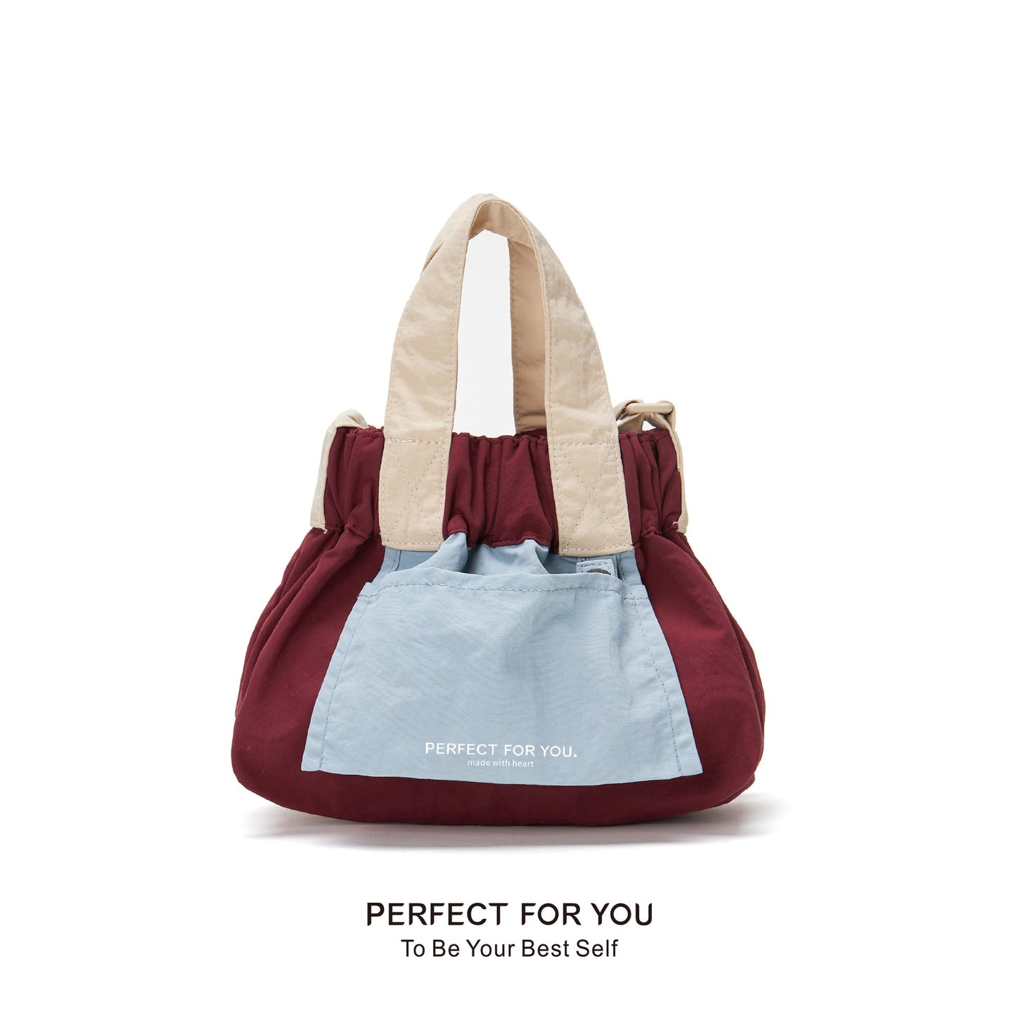 Singapore Design Dopamine Color Matching Canvas Crossbody Bags