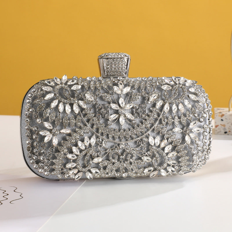 Rhinestone Dinner Party Pattern Large Capacity Bags