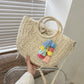 Women's Straw Large Fashion Bohemian Style Beach Shoulder Bags