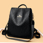 Pretty Popular Woven Leather Cheap Selling Backpacks