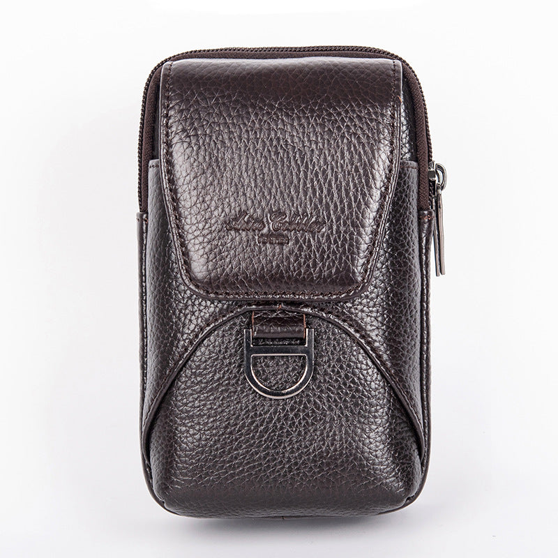 Leather Trend Simple Mid-length Mobile Plaid Phone Bags