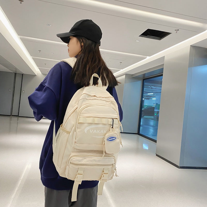 Trendy Korean Style Leisure Large Capacity Backpacks
