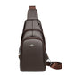 Men's Genuine Leather Fashion Multifunctional Waterproof Hard-wearing Men's Shoulder Bags