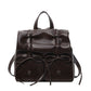 Spring Fashion Bowknot Soft Leather Cute Large Shoulder Bags