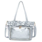 Women's Pain Ballet Holiday Surface Pure Color Shoulder Bags
