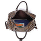 Short Business Trip Fashion Plaid Storage Large Bags