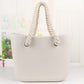 Women's Beach Candy Color Woven Hemp Rope Bags