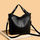 Women's Fashion Luxury Soft Leather With Zipper Shoulder Bags