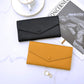 Women's Leather Long Simple First Layer Cowhide Multiple Ladies Wallets