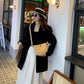 Women's Saddle High-grade Genuine Leather Light Luxury Crossbody Bags