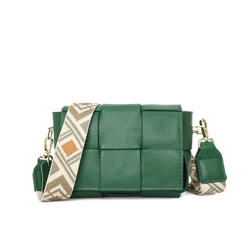 Women's Leather Mini Trendy Head Layer Cowhide Shoulder Bags