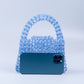 Trend Handmade Beaded Weave Acrylic Multicolor Handbags
