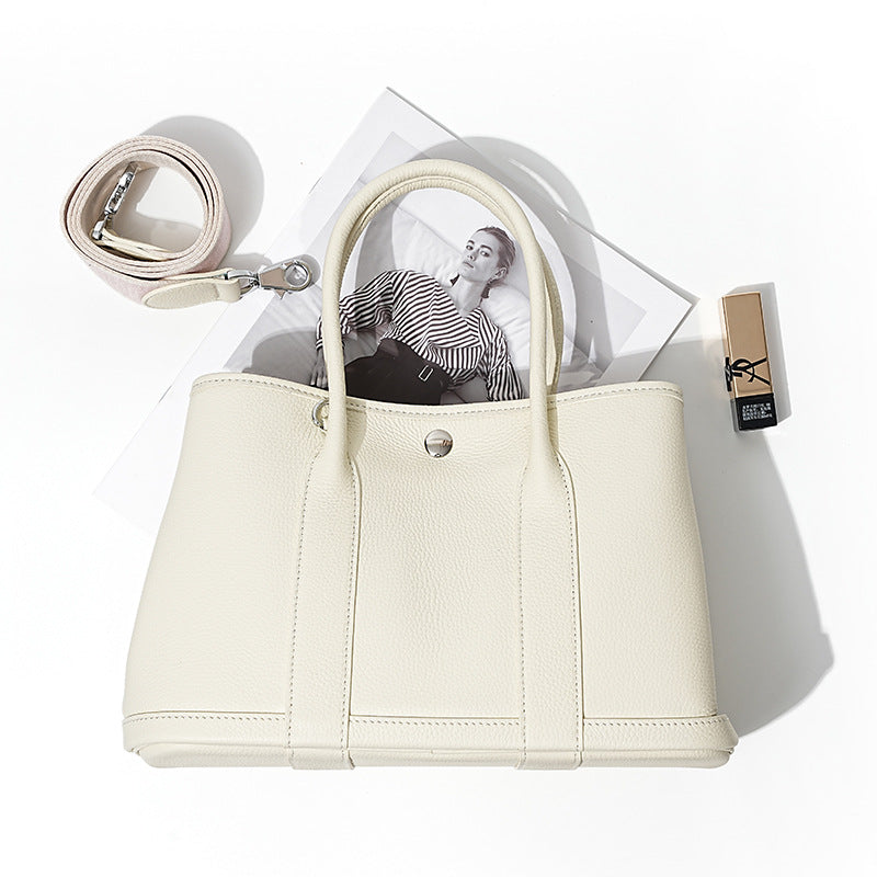Women's Genuine Leather Portable Quality First Layer Handbags