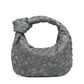 Fashion Trend Dumpling Knotted Hand-woven Croissant Handbags