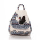 Women's Style Fresh Swan Woven Three-dimensional Double Bags