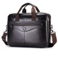 Men's Large Capacity Genuine Retro Top Layer Men's Briefcases