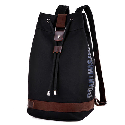 Men's Glamorous Canvas Basketball Large Capacity Sports Backpacks