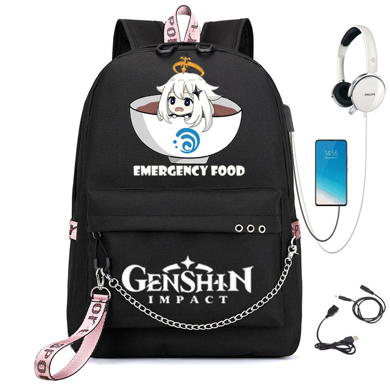 Popular Slouchy Pretty Creative Iron Chain Backpacks