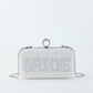 English Letters Rhinestone Pearl Dinner Wedding Bags