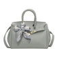 Women's Advanced Texture Fashion Commuter Kelly Bow Tote Bags