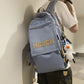 Female College High Wine Red Junior Primary Large Backpacks