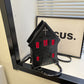 Women's Personalized Creative Fashion Studded House Style Shoulder Bags