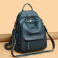 Women's Kangaroo Large Capacity Mom Soft Leather Backpacks