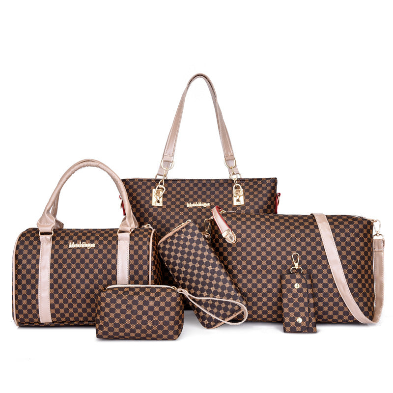 Women's Large Capacity Match Sets Popular Printing Shoulder Bags