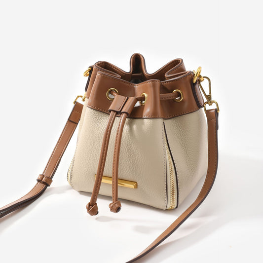 Fashion Women's Niche Round Color Block Crossbody Bags