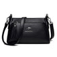 Women's Genuine Leather Tassel Trendy Korean Style Shoulder Bags