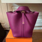 Women's Home Vegetable Basket Hand First Layer Cowhide Bags