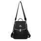 Female Versatile Large Capacity Soft Leather Backpacks