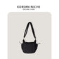 Women's Cloud Large Capacity Design Cotton Clothing Crossbody Bags