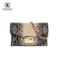 Women's Pattern Three-dimensional Underarm Large Capacity Genuine Shoulder Bags