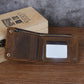 Men's Horizontal Short Inside Outside First Layer Men's Wallets
