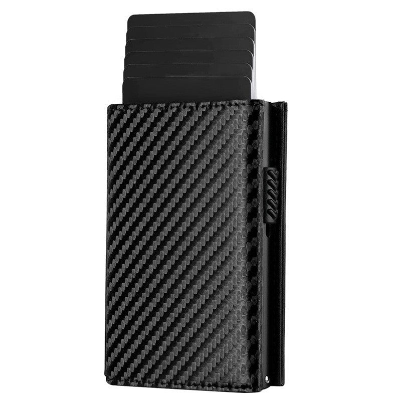 Capacity Automatic Aluminum Box Swiping Multiple Slots Card Holder