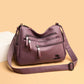 Women's Mom Soft Leather Versatile Large Capacity Crossbody Bags