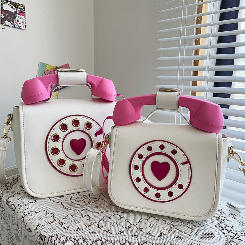 Women's Fashion Personality Creativity Gradient Color Funny Crossbody Bags