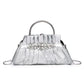 Vintage High-grade Diamond Western Style Wrinkled Handbags